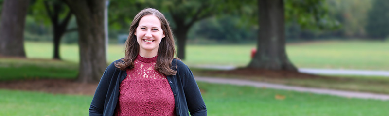 Outdoor headshot of NJM employee, Alison.